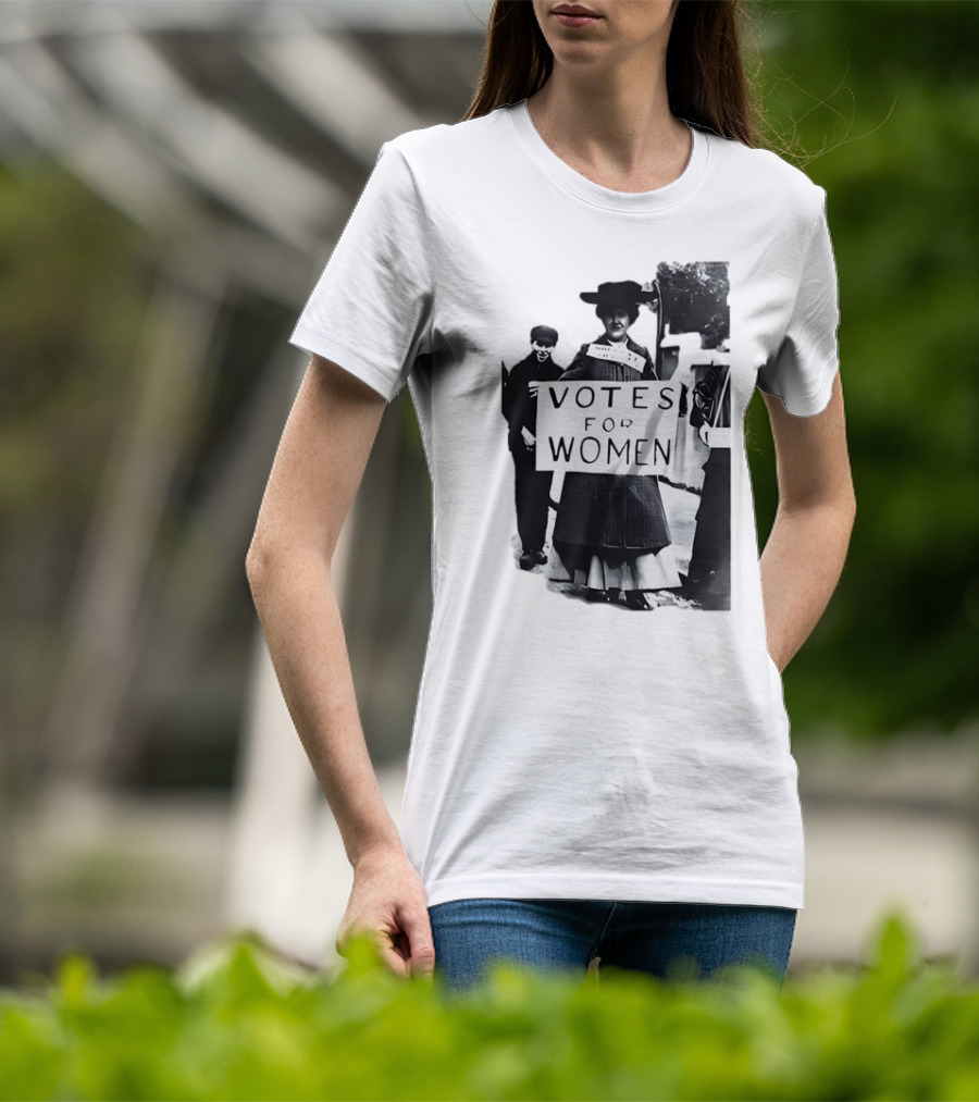 Votes For Women Vintage Suffragette Protest Historical Movement MJ Spider-Man Far From Home T-Shirt