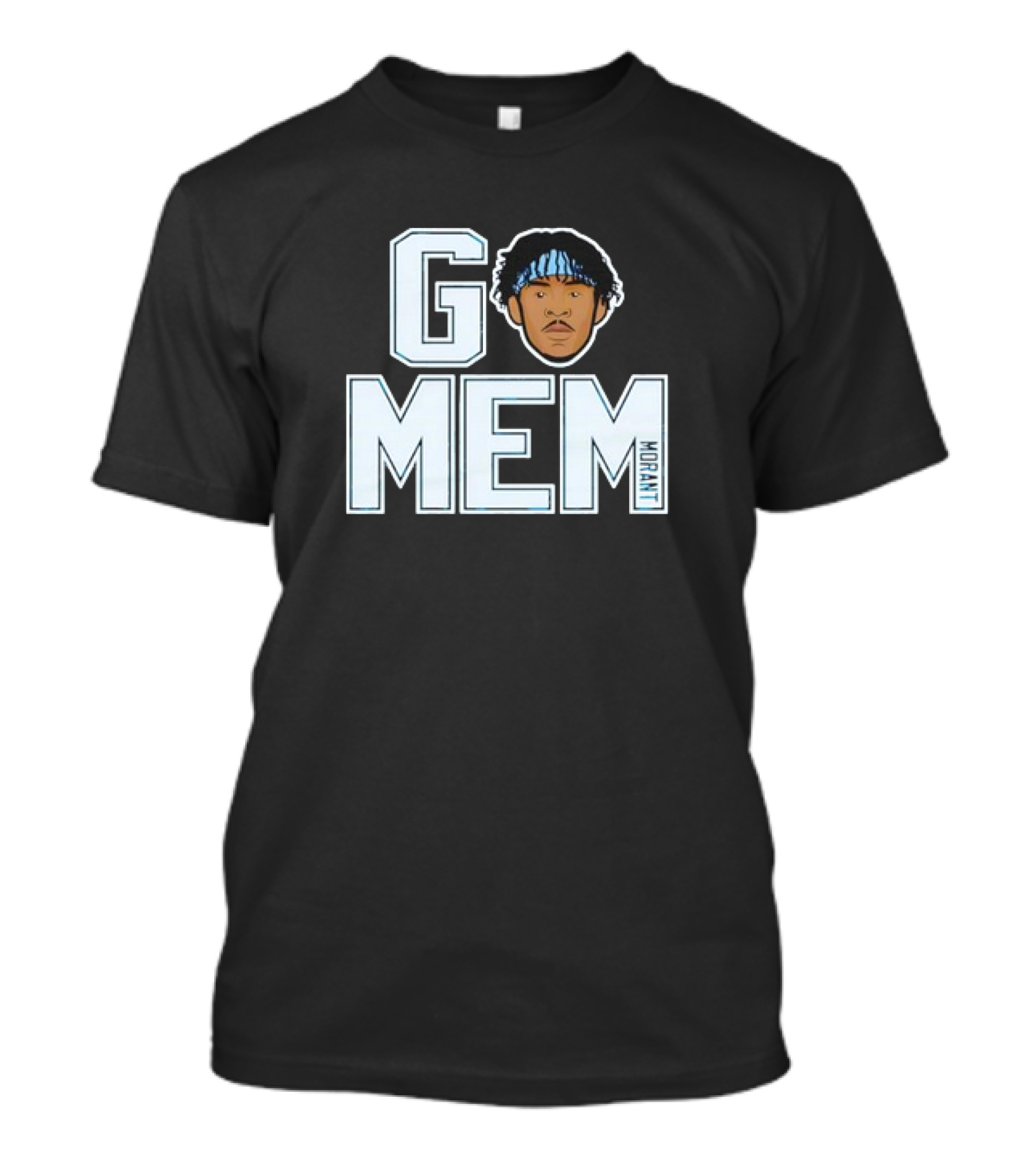 Ja Morant GO MEM Basketball Morant Headband Fan T-Shirt