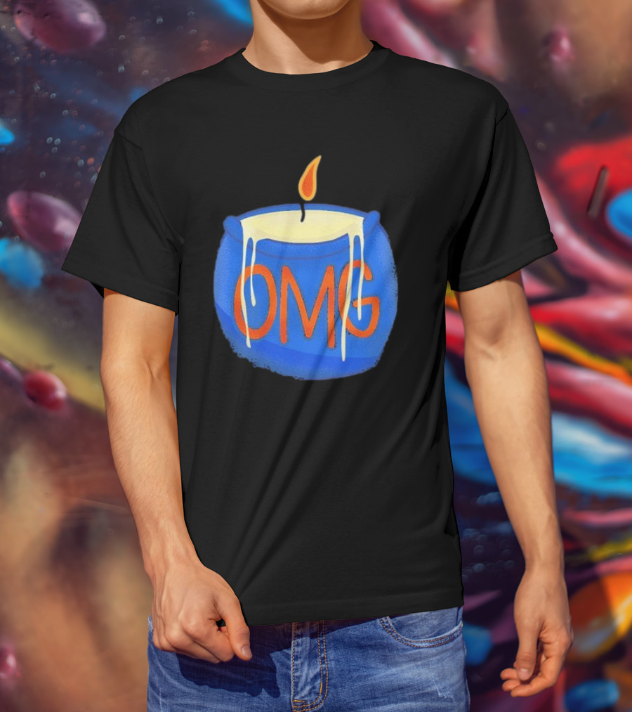 New York Mets OMG Rally Candle Baseball Fan T-Shirt