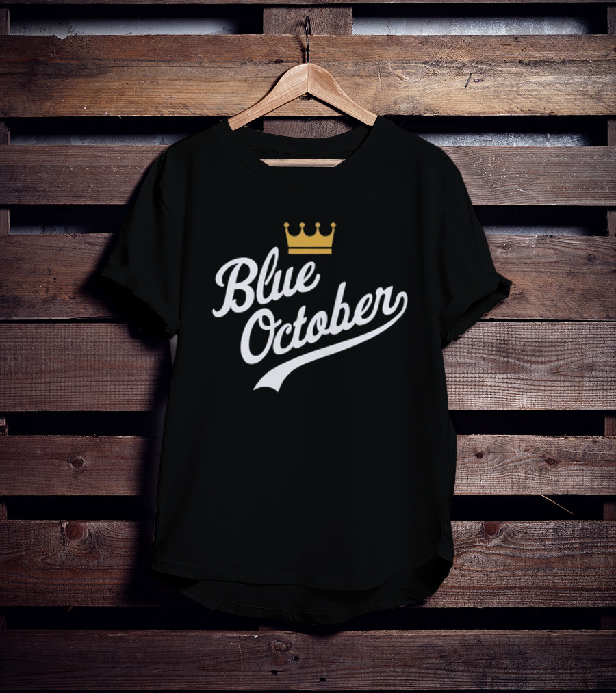 Blue October Kansas City Baseball Crown T-Shirt