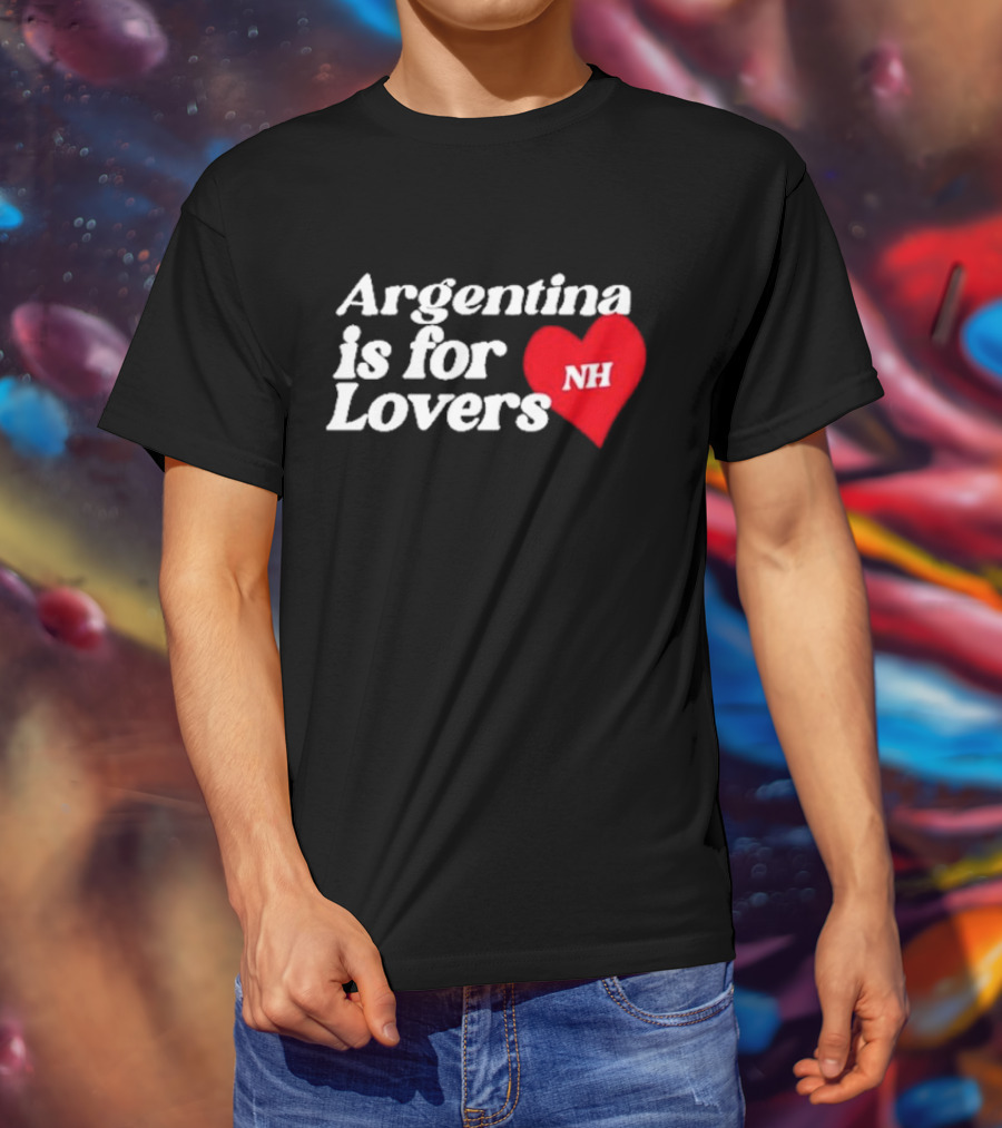 Niall Horan Argentina Is For Lovers Heart NH T-Shirt