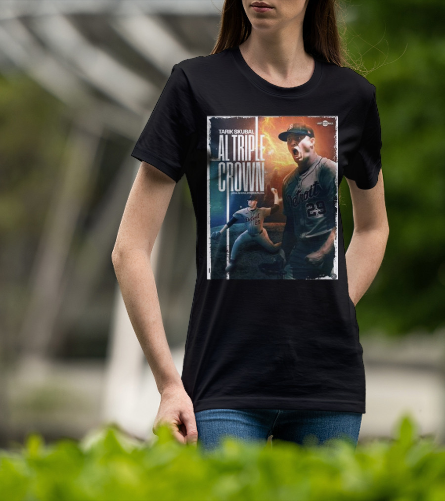 TARIK SKUBAL DETROIT 29 AL TRIPLE CROWN T-Shirt