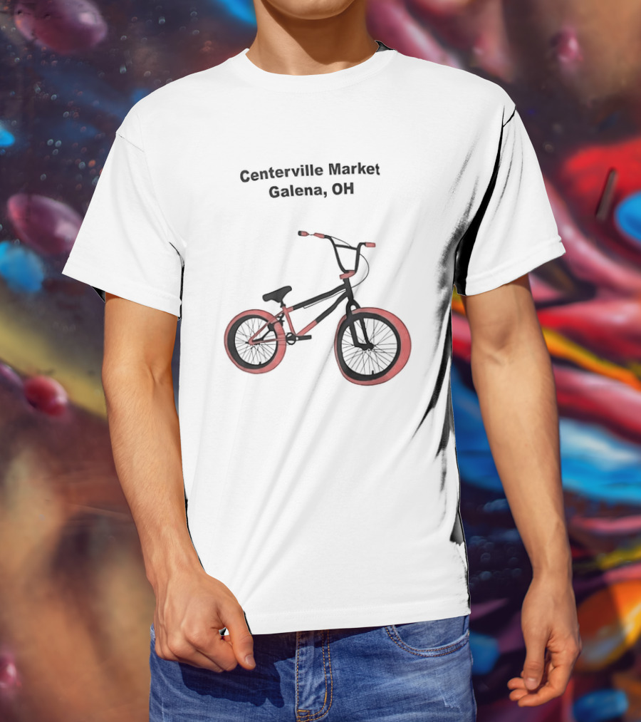 Centerville Market Galena OH Bike T-Shirt