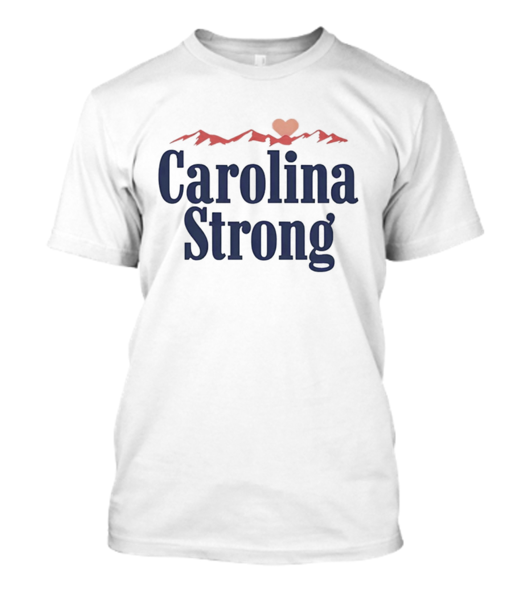 Carolina Strong Mountain Heart T-Shirt