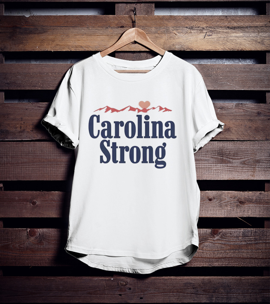 Carolina Strong Mountain Heart T-Shirt