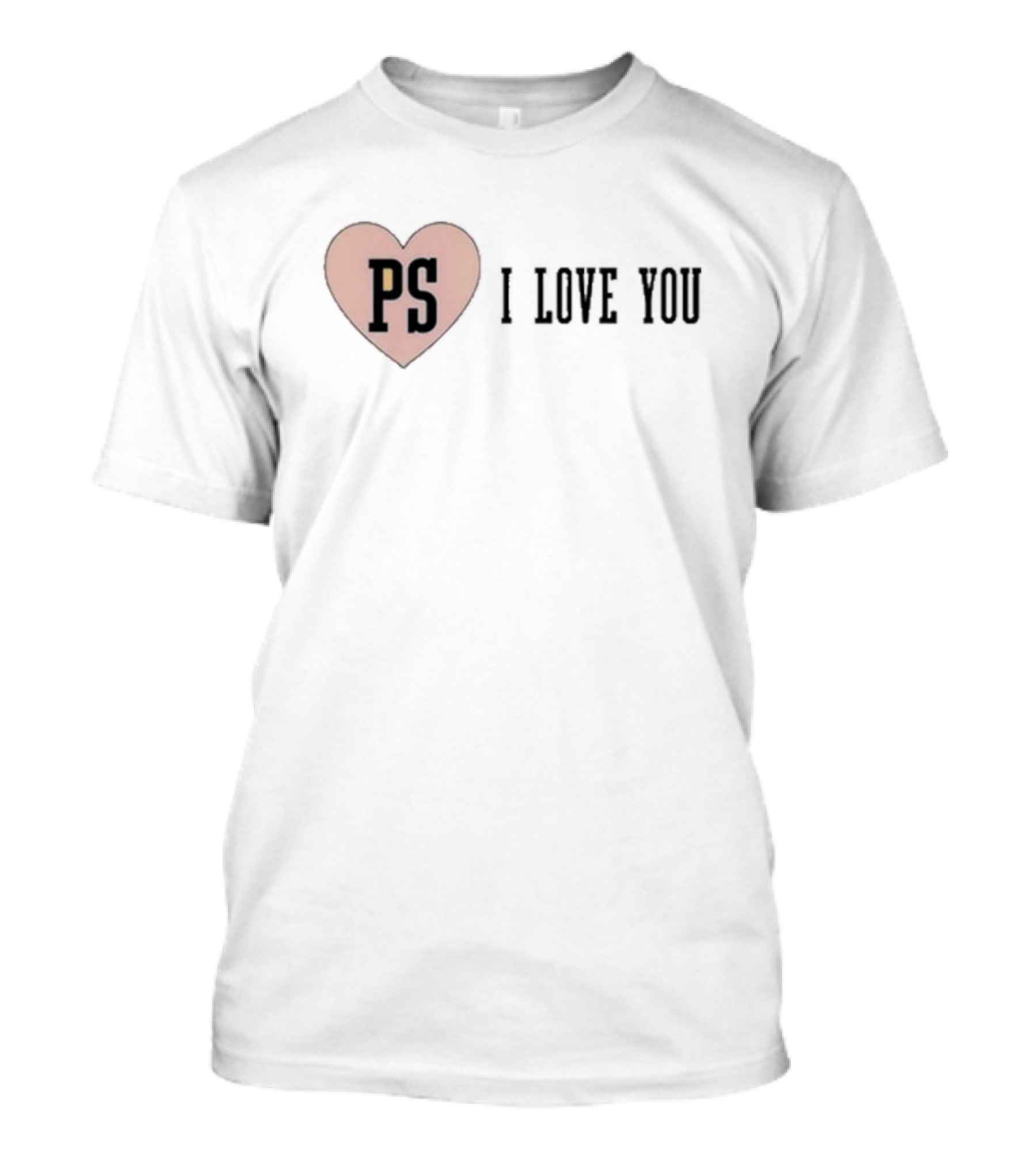 PS I Love You Heart Icon T-Shirt