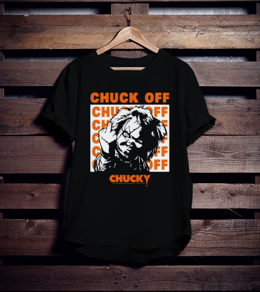 Chuck Off Chucky Horror Icon Society T-Shirt