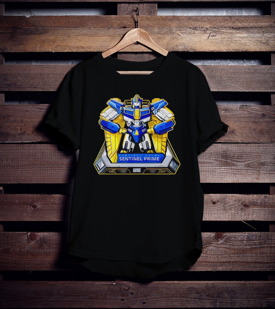 Sentinel Prime Transformers ONE Iconic Retro Big Chest T-Shirt