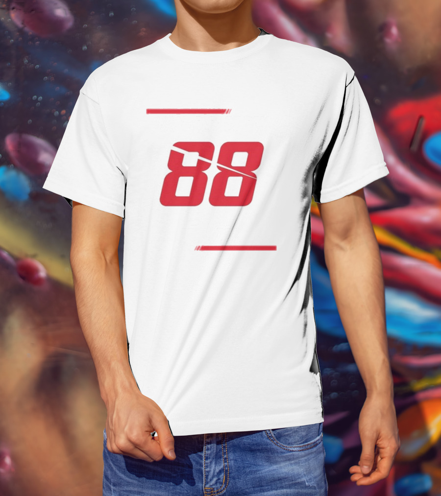 Shane Van Gisbergen Checkered Flag Sports Weathertech Number 88 T-Shirt