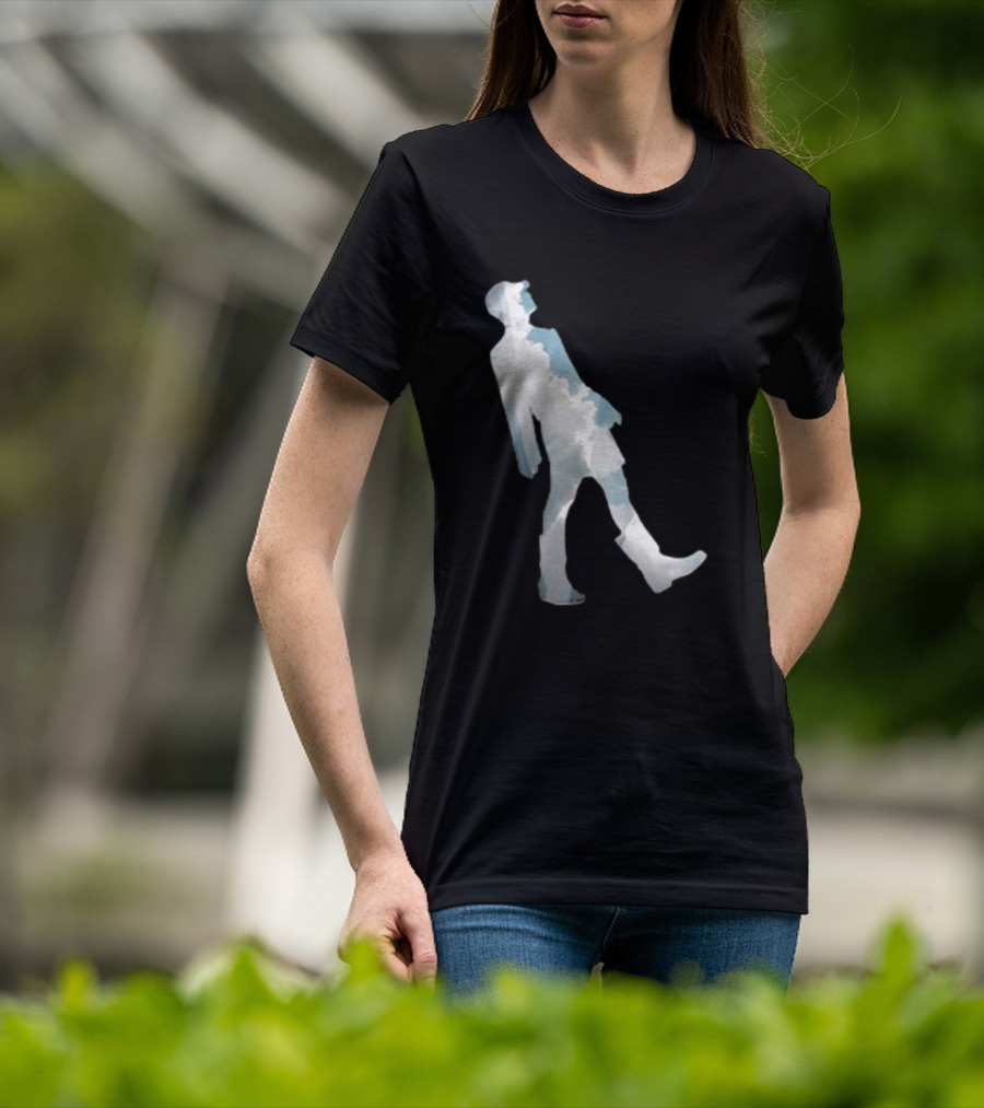 Woosung 4444 Cloud Silhouette Stroll T-Shirt