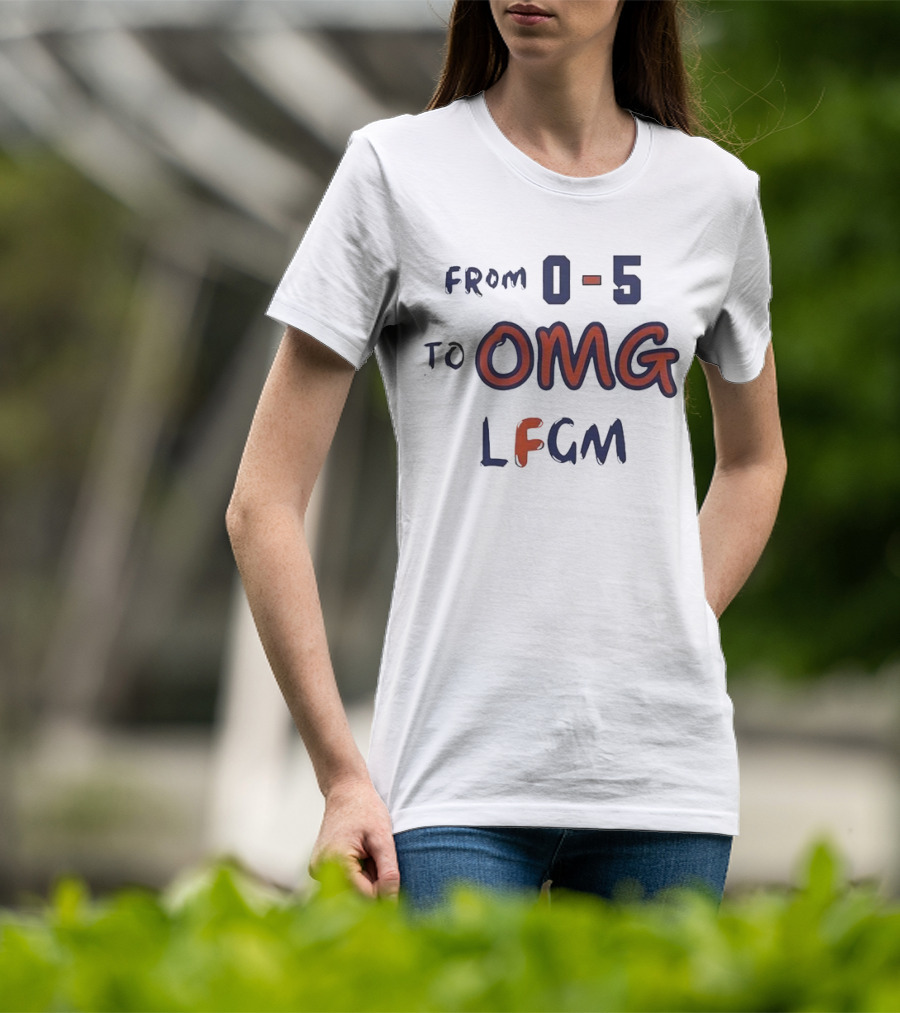 From 0-5 To OMG LFGM New York Mets Ready For October T-Shirt