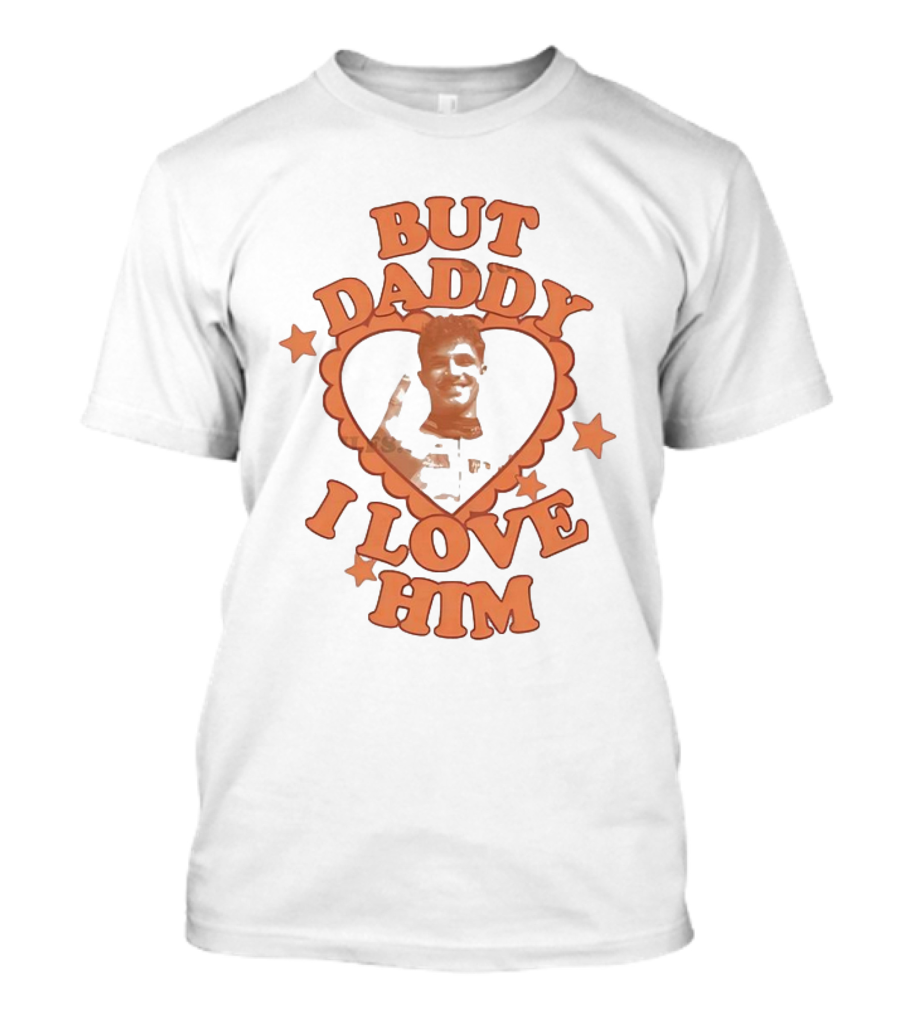 But Daddy I Love Him Lando Norris Heart Stars T-Shirt
