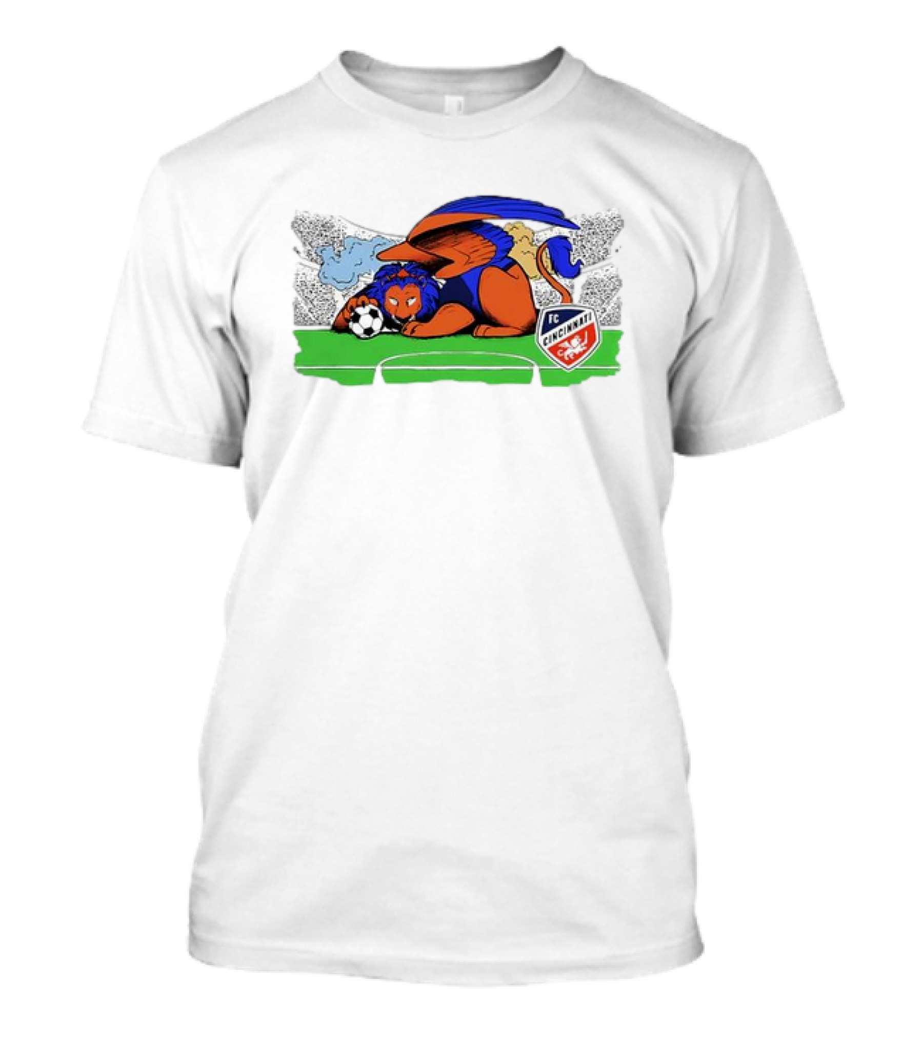 Next Gary The Lion Soccer FC Cincinnati T-Shirt