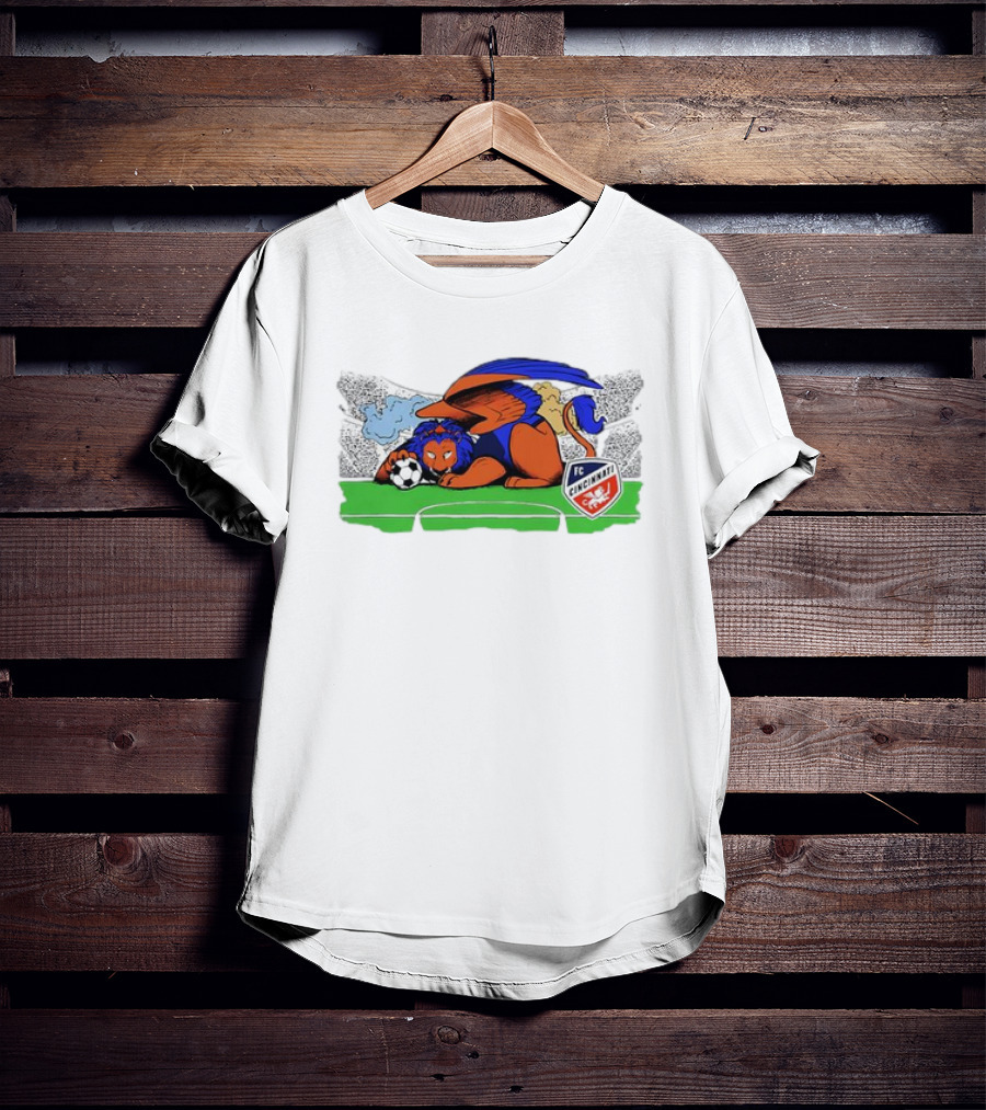Next Gary The Lion Soccer FC Cincinnati T-Shirt