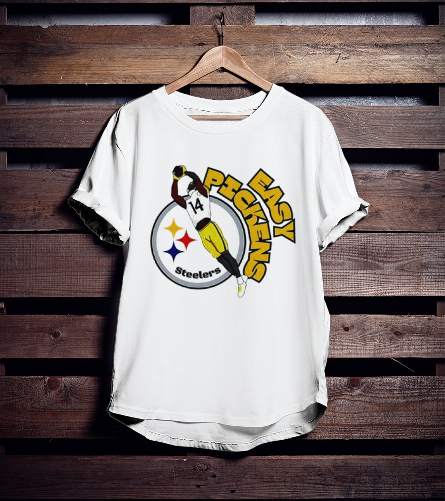 Easy Pickens Steelers Pittsburgh Football Dog Pet T-Shirt