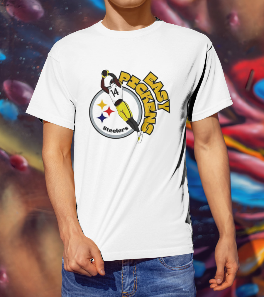 Easy Pickens Steelers Pittsburgh Football Dog Pet T-Shirt