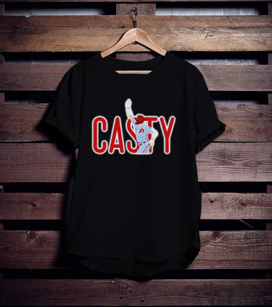 Casty Nick Castellanos Phillies Ring Finger T-Shirt