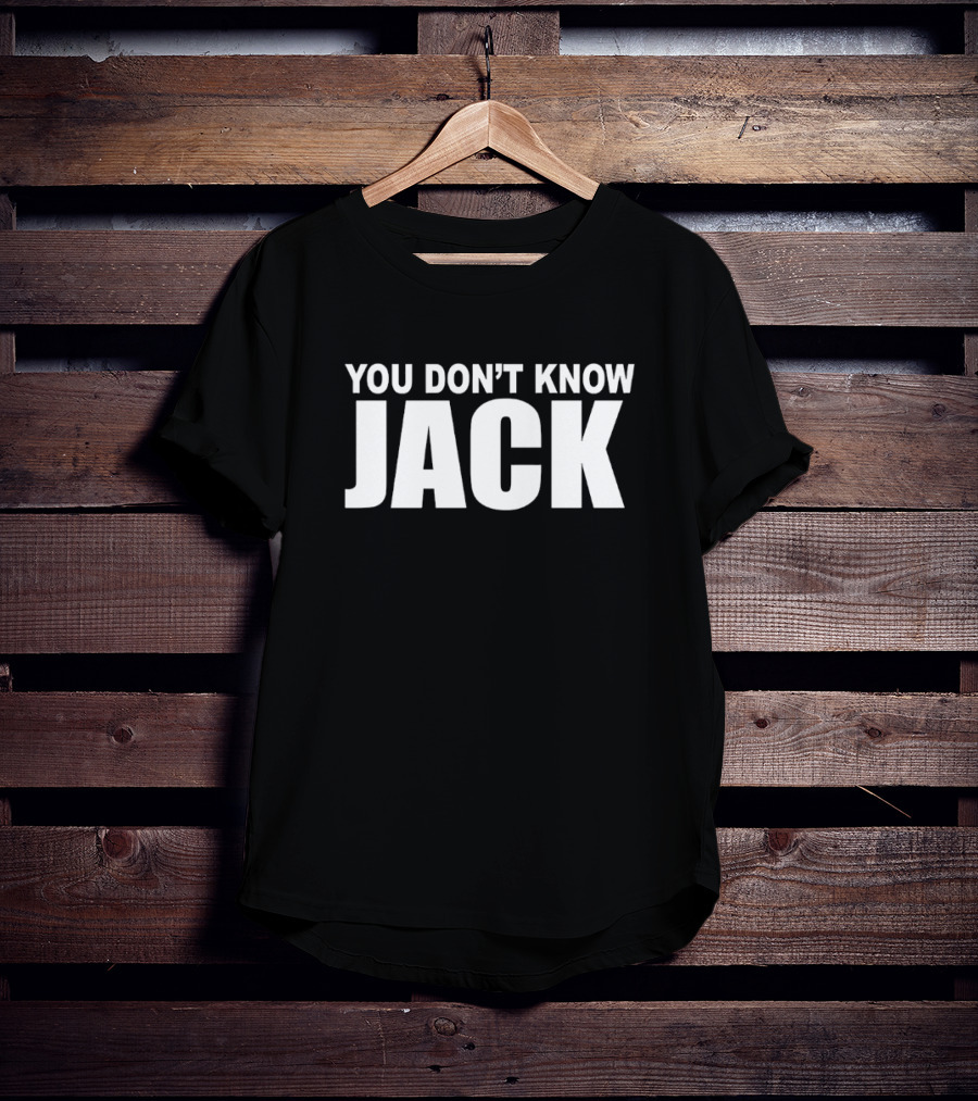 You Don’t Know Jack Jackbox Games Trivia Challenge T-Shirt