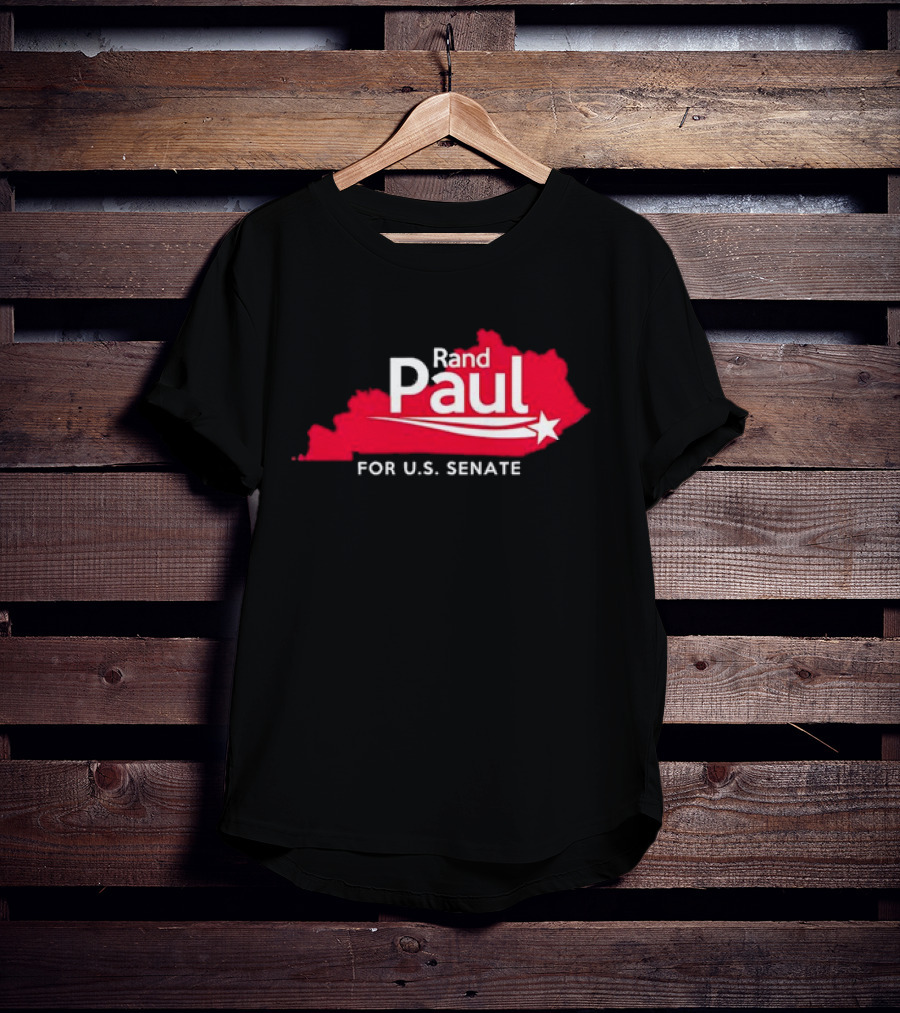 Rand Paul For U.S. Senate Kentucky Map Campaign T-Shirt