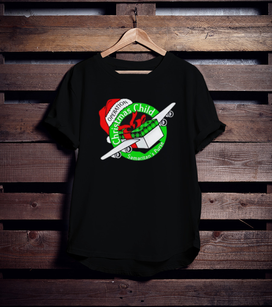 Operation Christmas Child Samaritans Purse Funny Xmas T-Shirt