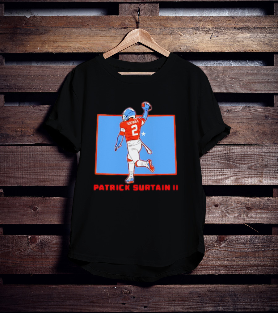 Patrick Surtain II Denver State Star NFLPA Football T-Shirt