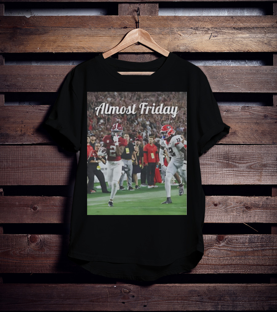 Almost Friday Ryan Williams Alabama Football Action T-Shirt