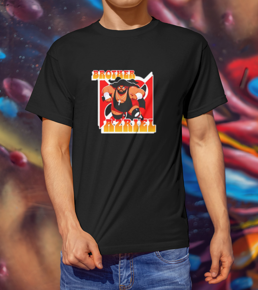 Brother Azriel Superhero Cartoon Character T-Shirt