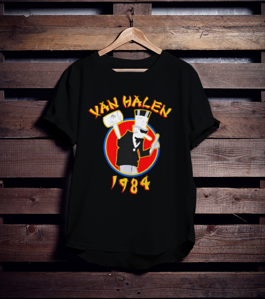 Van Halen 1984 Vintage Rock Band Retro T-Shirt