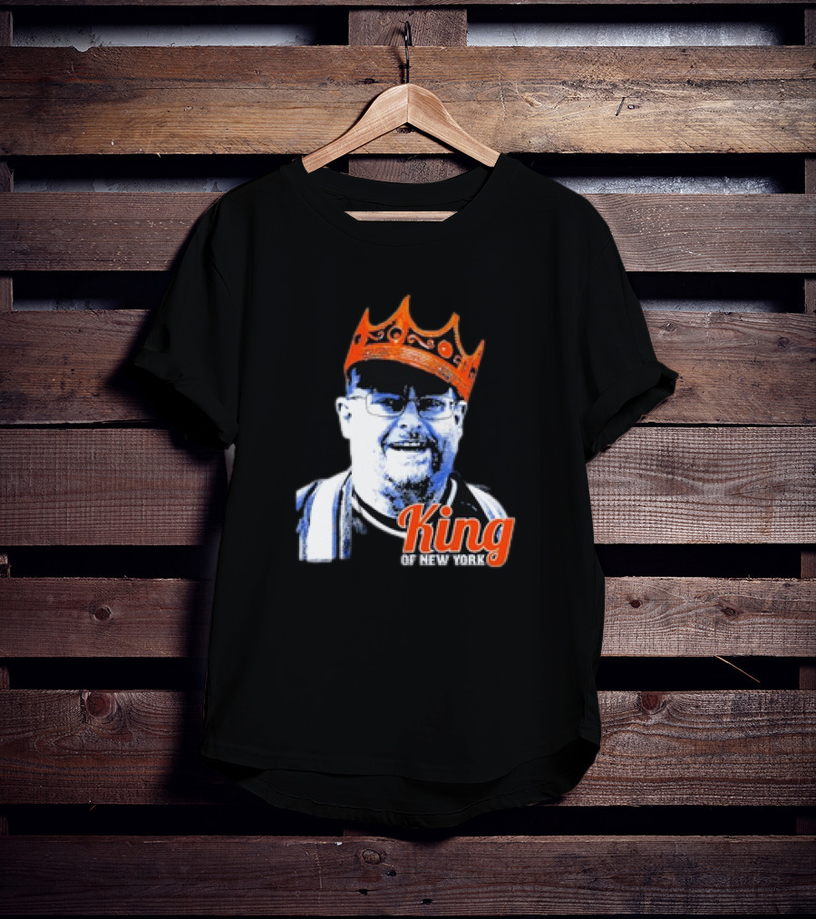 King Of New York Baseball Frank Fleming T-Shirt