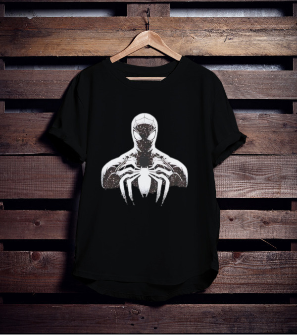 Spider-Man Symbiote Splat Urban Hero T-Shirt