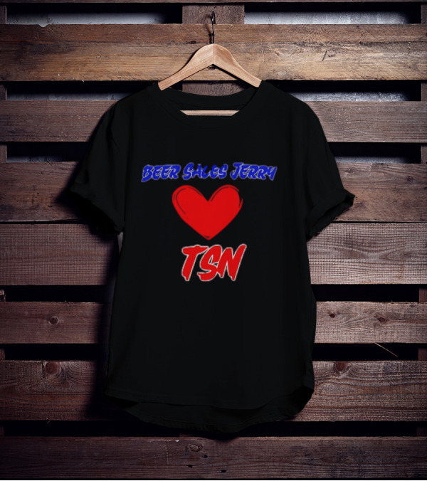 Beer Sales Jerry Love Heart TSN T-Shirt