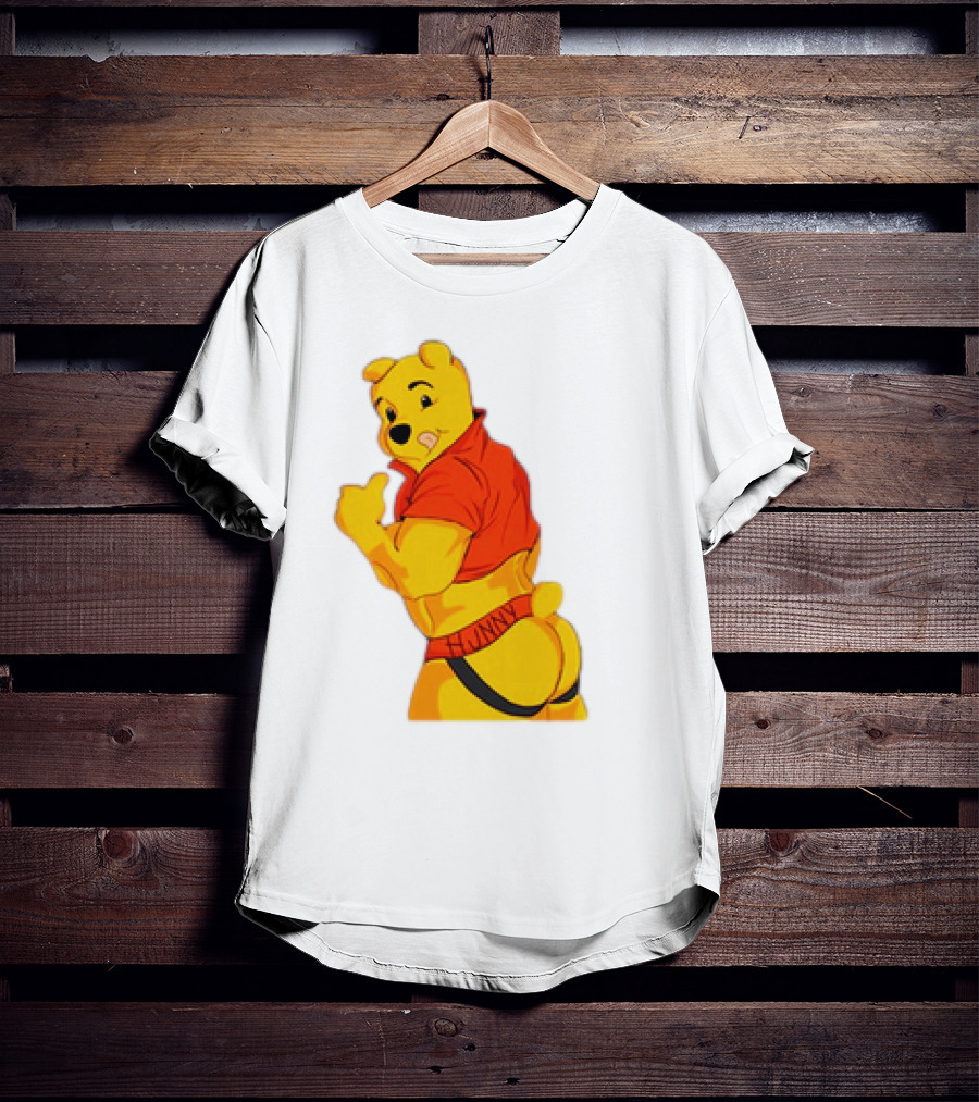 Buff Winnie The Pooh Meme Thicc Winnie T-Shirt