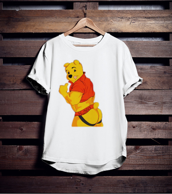 Buff Winnie The Pooh Meme Thicc Winnie T-Shirt