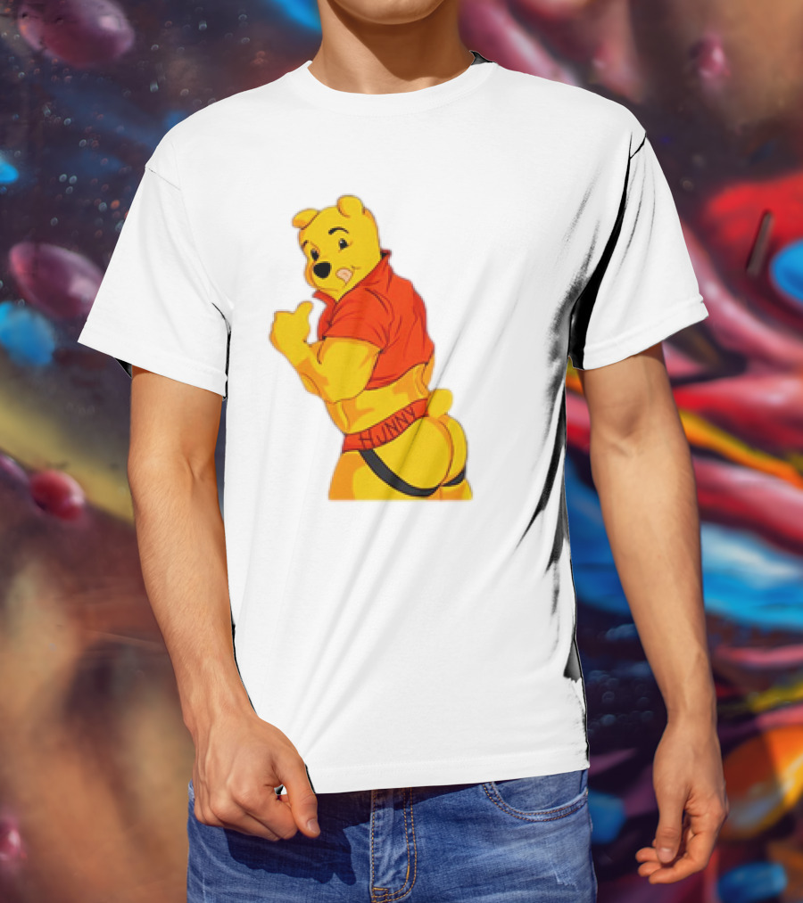 Buff Winnie The Pooh Meme Thicc Winnie T-Shirt