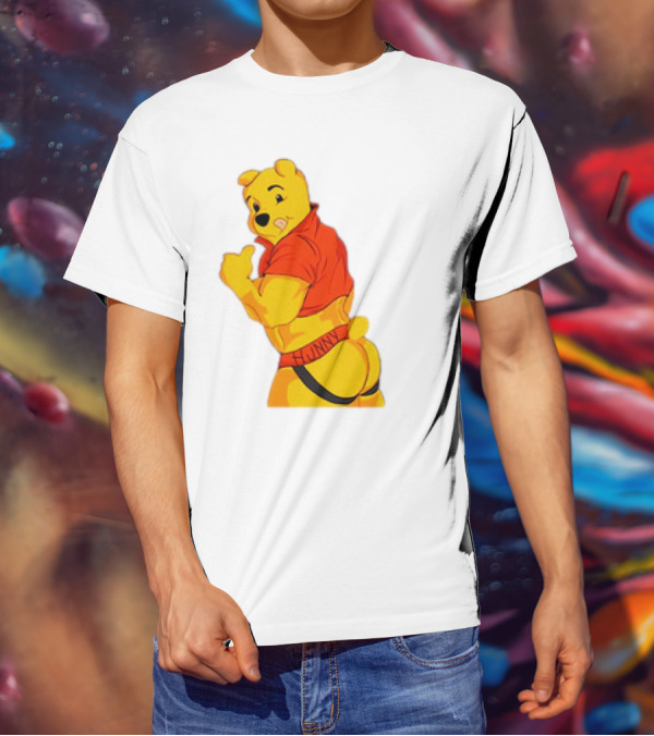 Buff Winnie The Pooh Meme Thicc Winnie T-Shirt
