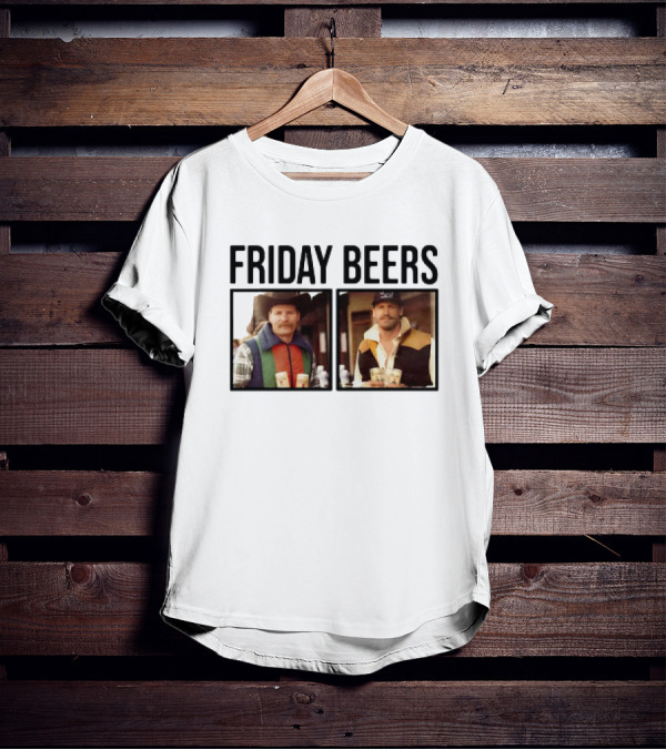 Friday Beers Chase Rice Duo Vintage Look T-Shirt