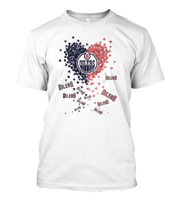 Edmonton Oilers Heart Oilers Passionate Oilers Oilers Oilers T-Shirt