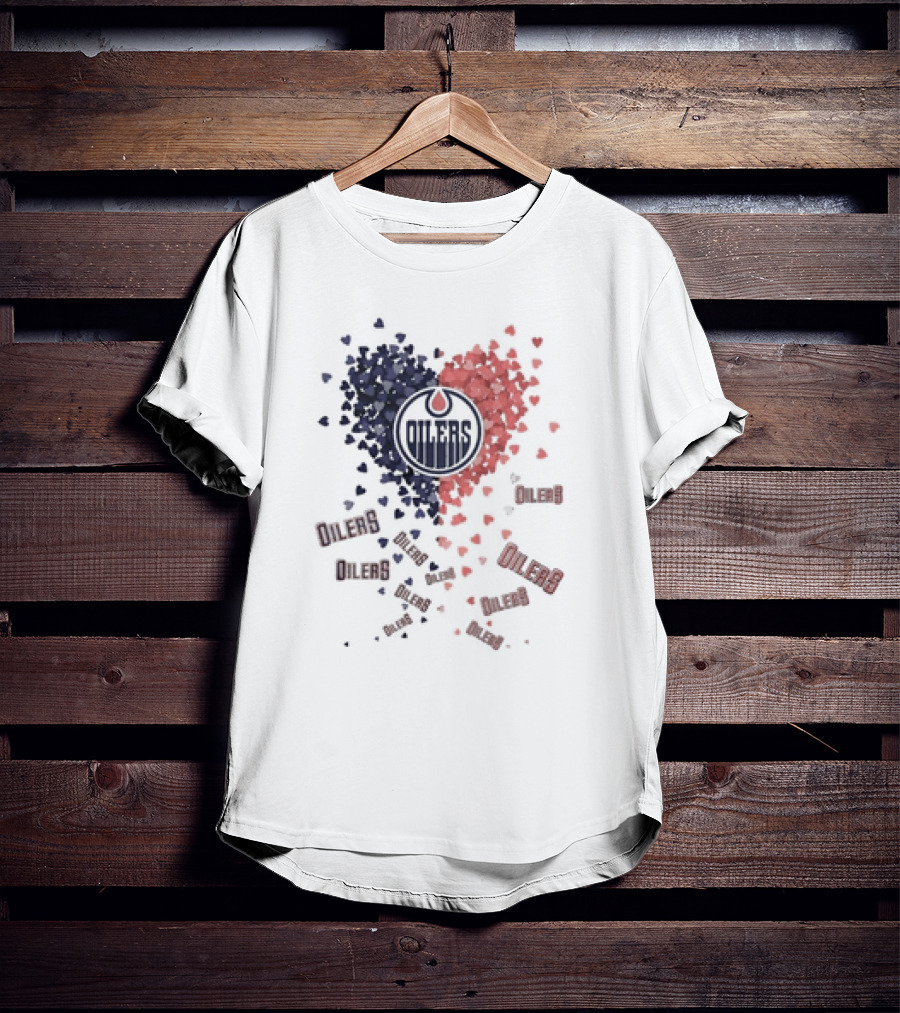 Edmonton Oilers Heart Oilers Passionate Oilers Oilers Oilers T-Shirt