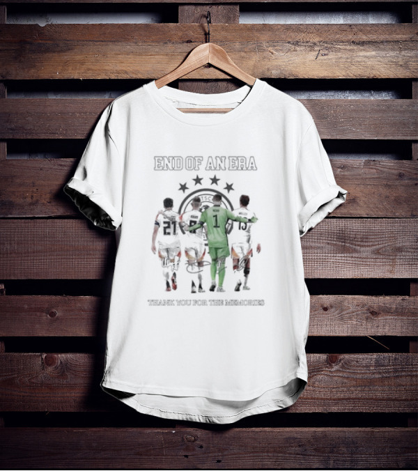 Germany National Football Team End Of An Era Thank You For The Memories T-Shirt