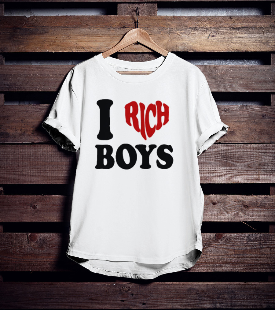 I Heart Rich Boys T-Shirt