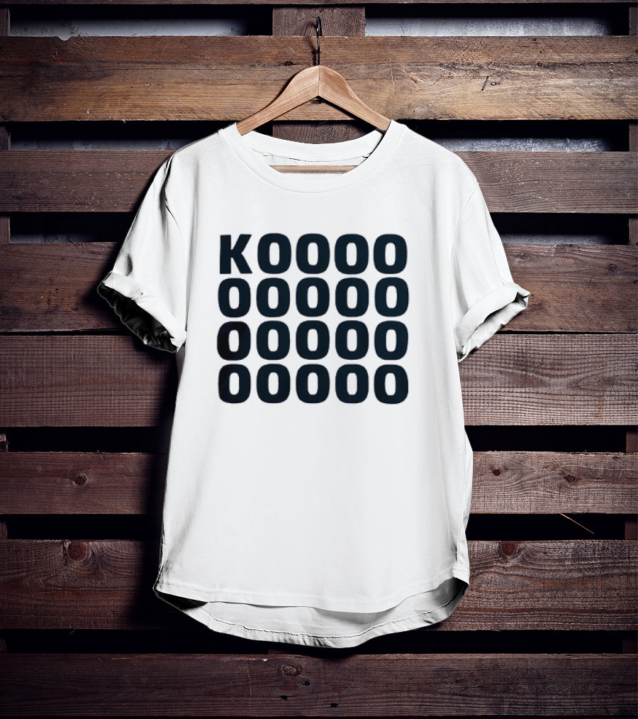 Younghoe Koo KOOOOO Chant Gridiron Celebrated T-Shirt