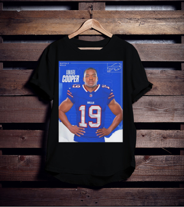 Amari Cooper Buffalo Bills NFL Football Player Card T-Shirt