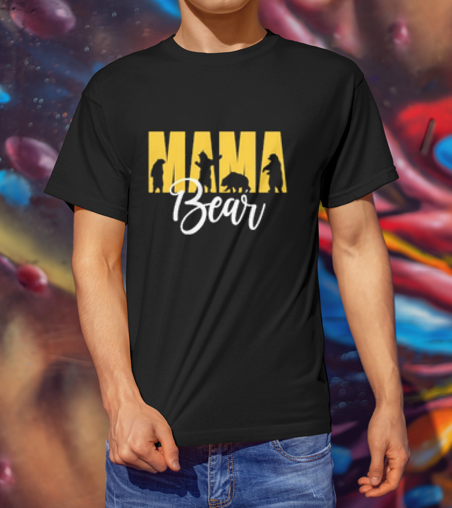 MAMA Bear Mom Life Mother’s Day T-Shirt