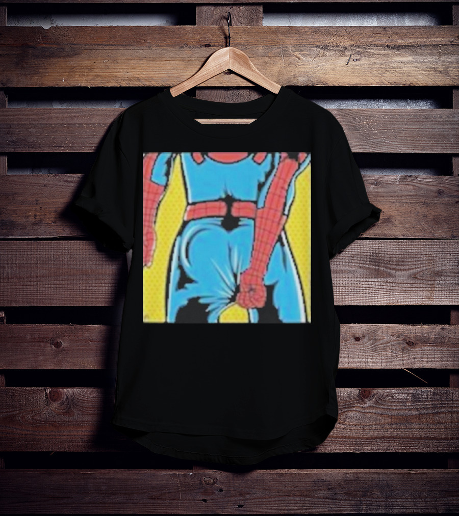 Spider-Man Suit Tightness Issue Visual Pop T-Shirt