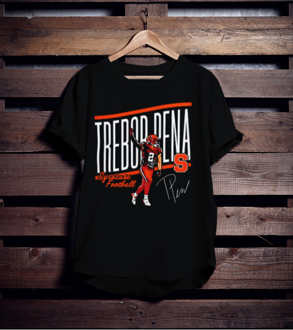 Trebor Pena Syracuse Football Orange S Player 2 T-Shirt
