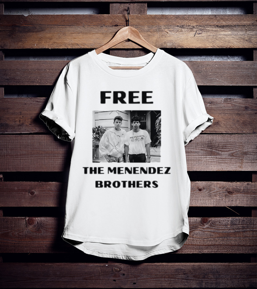 Free The Menendez Brothers Photo T-Shirt