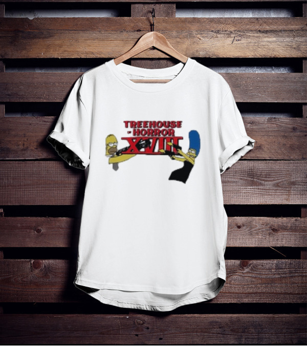 Treehouse Of Horror XVIII The Simpsons Homer Marge Babbitt Revived T-Shirt