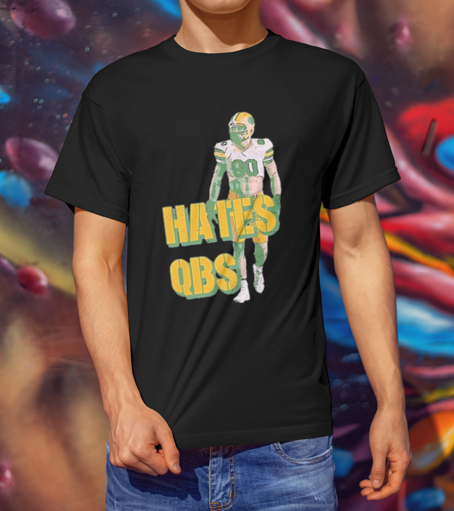 Donald Driver 80 Hates QBs T-Shirt