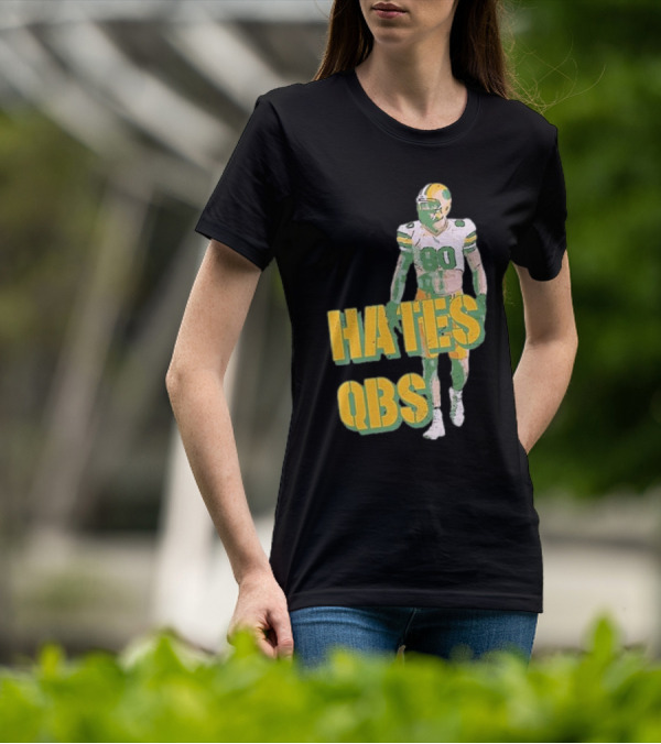 Donald Driver 80 Hates QBs T-Shirt