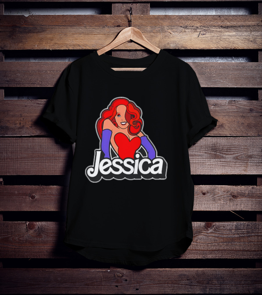 Jessie Doll Jessica Rabbit X Barbie Jessica This Barbie Isn’t Bad She’s Just Drawn That Way T-Shirt